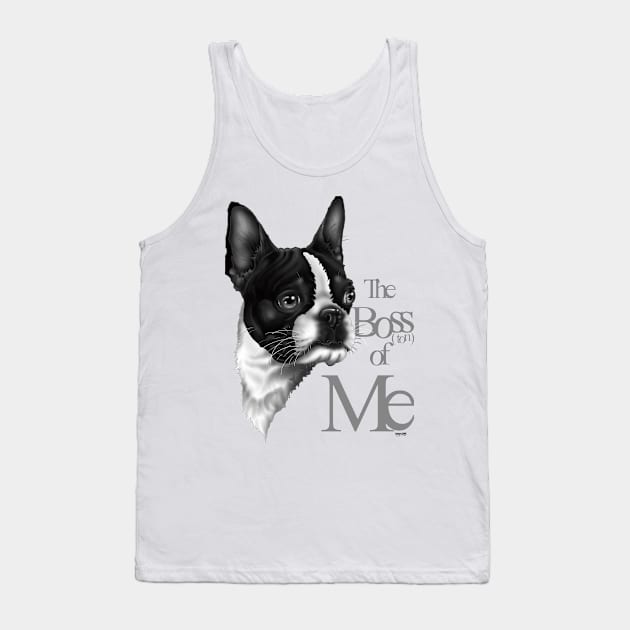 The Boss(ton) of me Tank Top by MetroInk